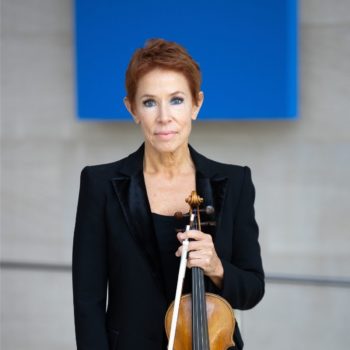 Diane Kitzman, violín principal de la Sinfonía de Dallas.