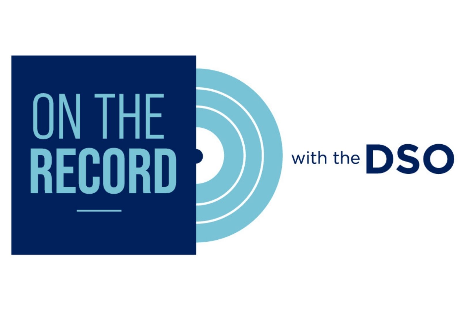 Logo for On the Record hosted by Sarah Kienle