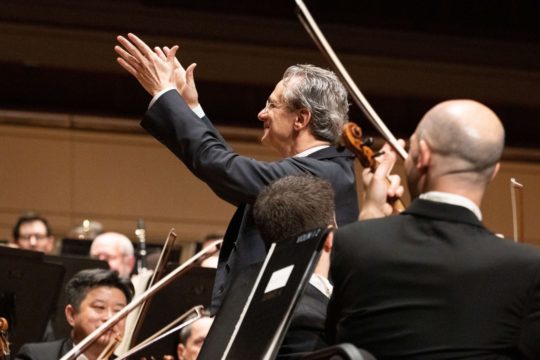 Fabio Luisi y los músicos de la DSO