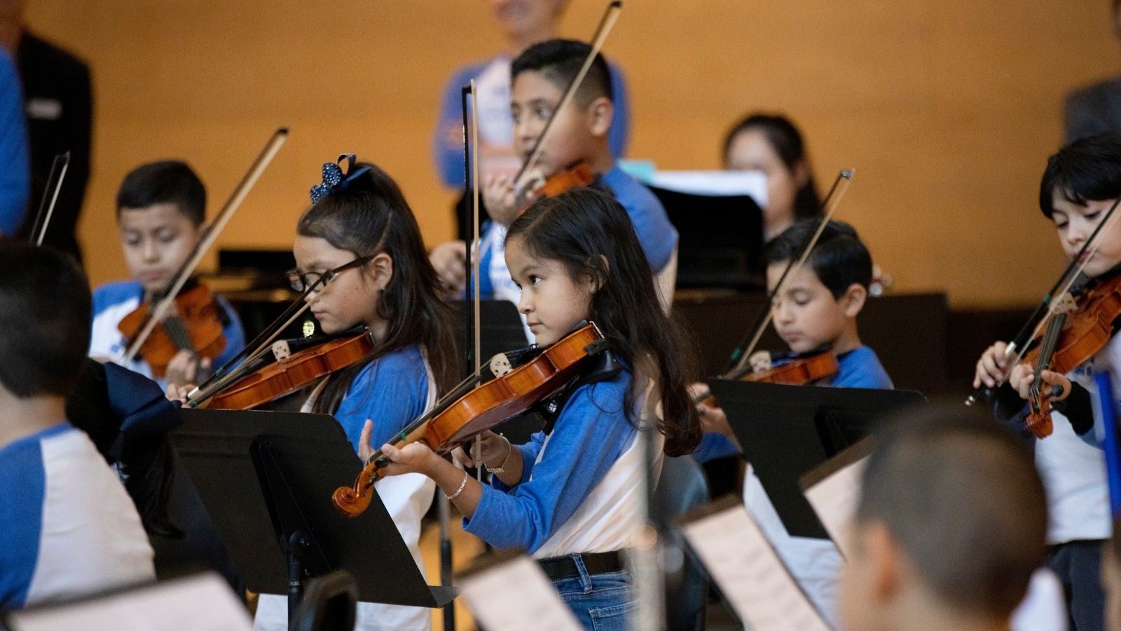 La actuación del lobby de jóvenes cuerdas de la DSO