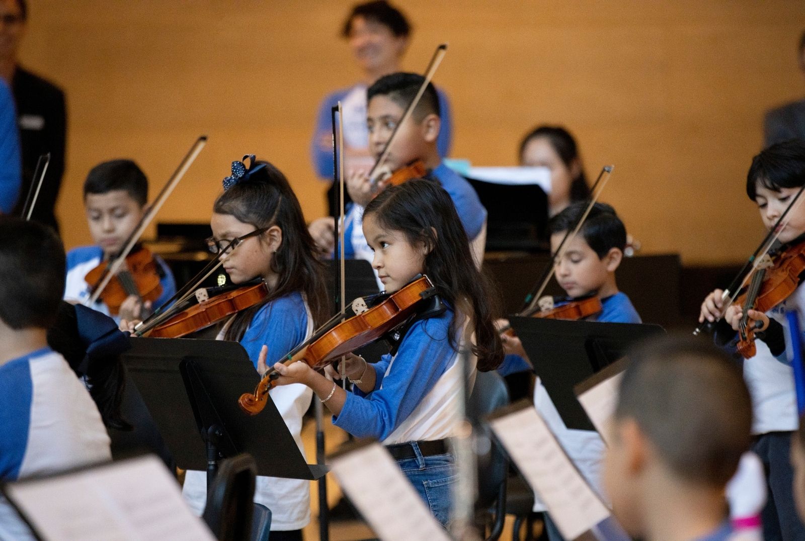 La actuación del lobby de jóvenes cuerdas de la DSO