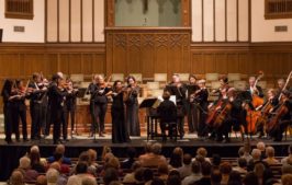 Members of the DSO playing at a church as part of the DSO On the Go Series