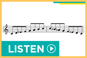 C Melodic Minor Scale