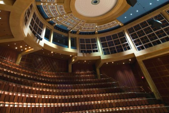 Interior shot of Meyerson Grand Tier