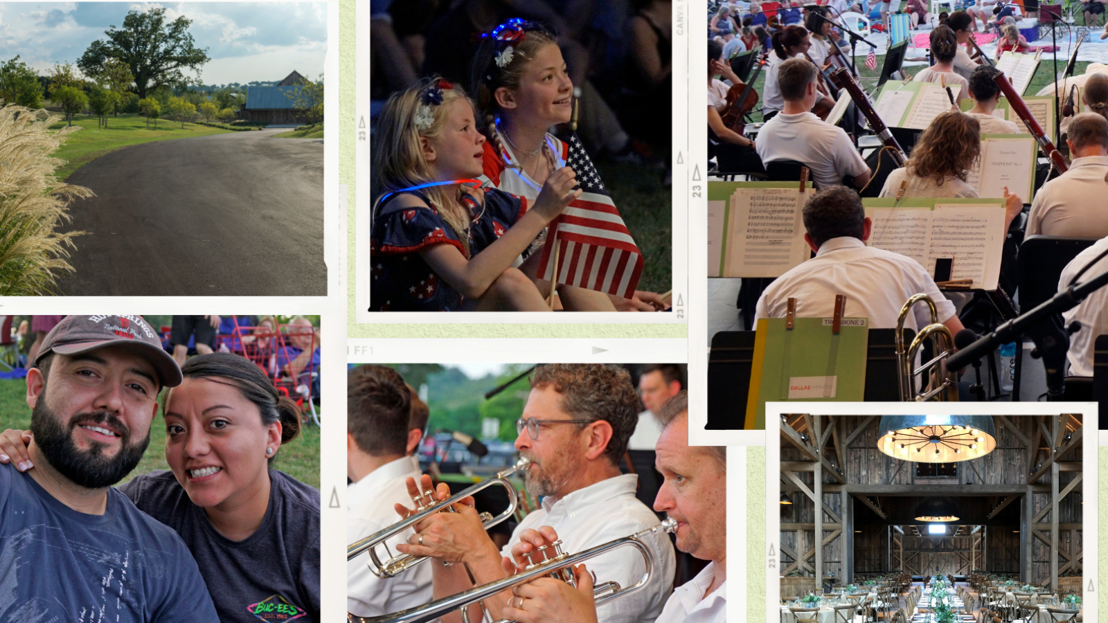 DSO Community Events and Circle T Ranch Photo Collage