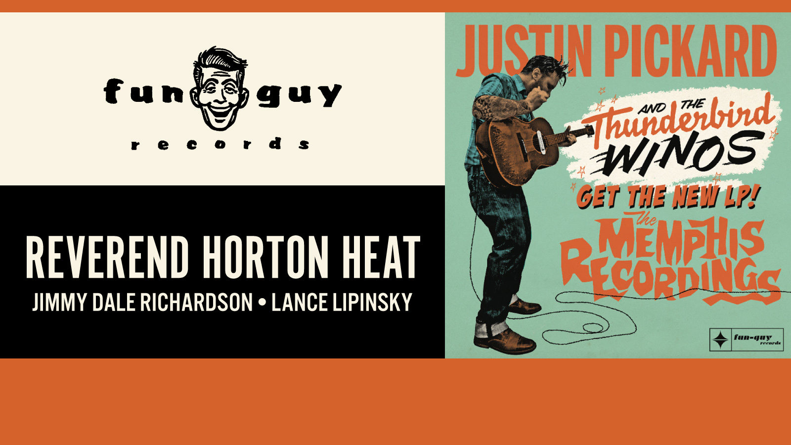 Reverend Horton Heat with Justin Pickard and the Thunderbird Winos Image