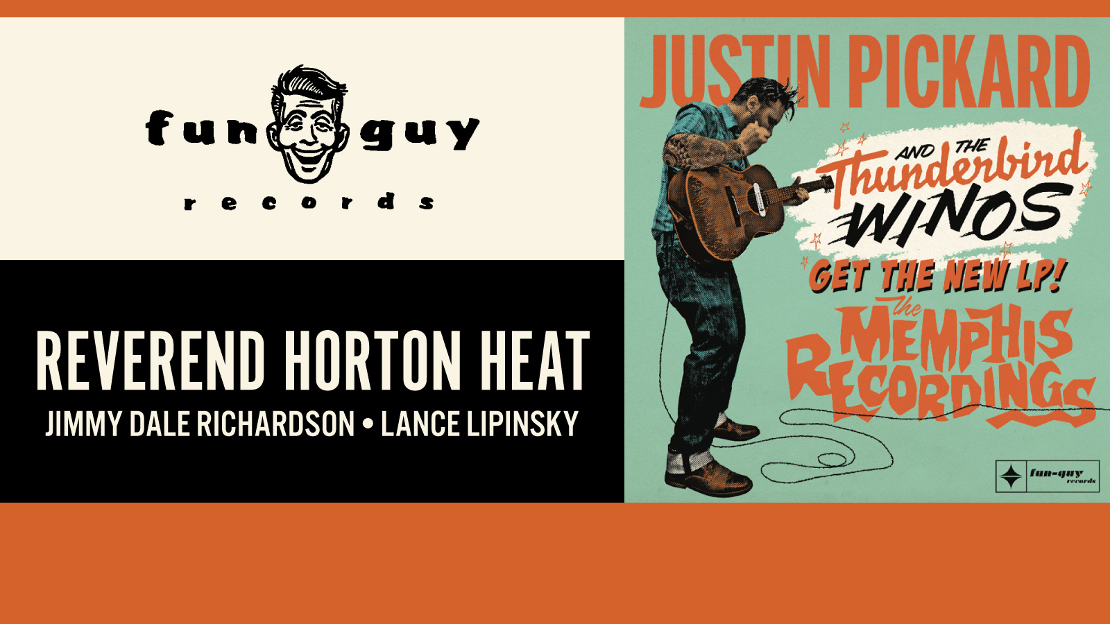 Reverend Horton Heat con Justin Pickard y los Thunderbird Winos Imagen